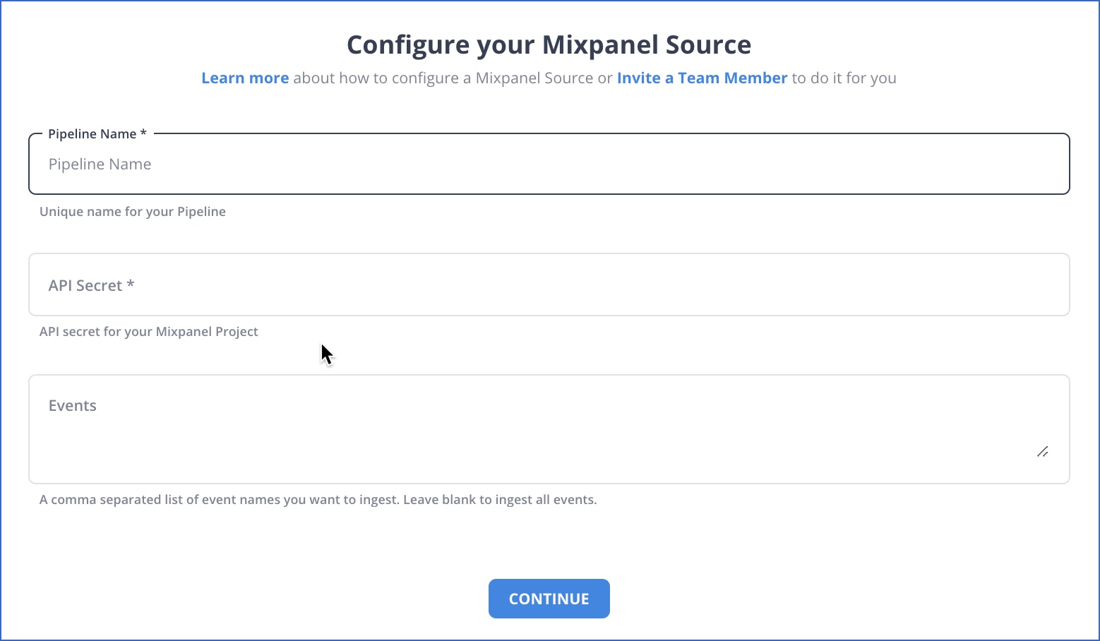 Mixpanel Snowflake Integration: Configure Source | Hevo Data