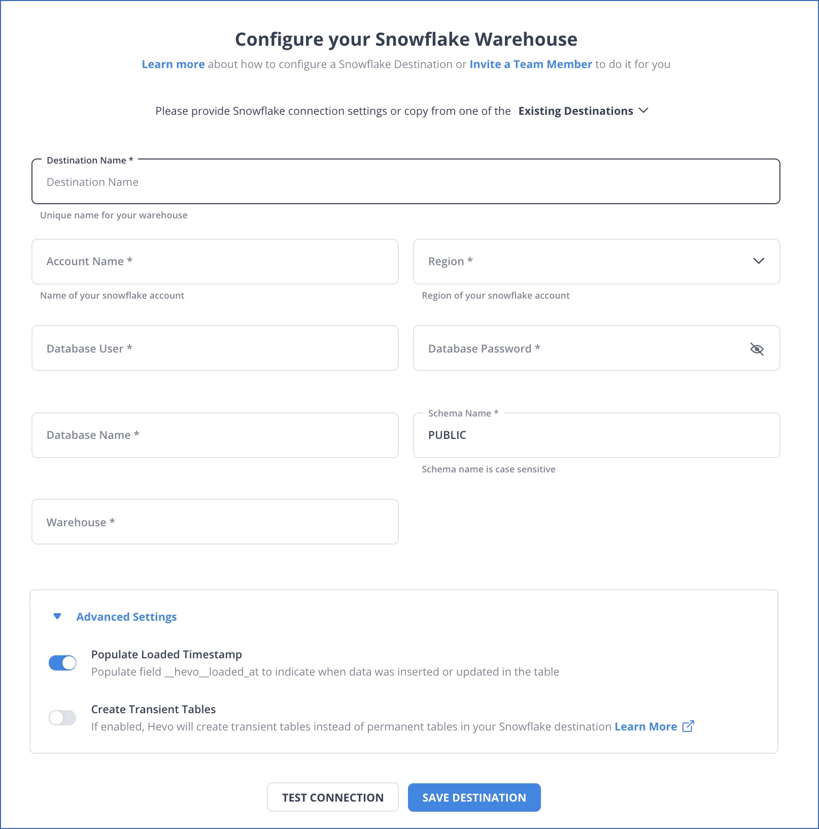 Mixpanel Snowflake Integration: Configure Snowflake | Hevo Data