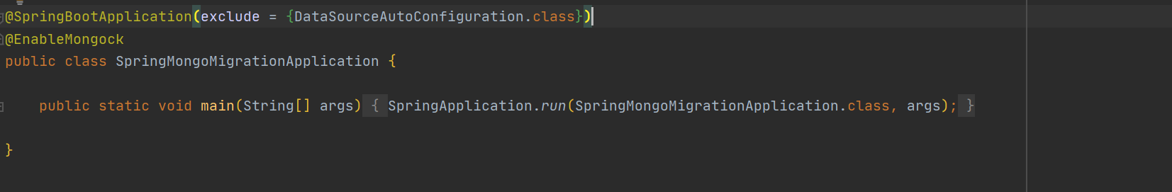 Mongock - Add @EnableMongock Annotation