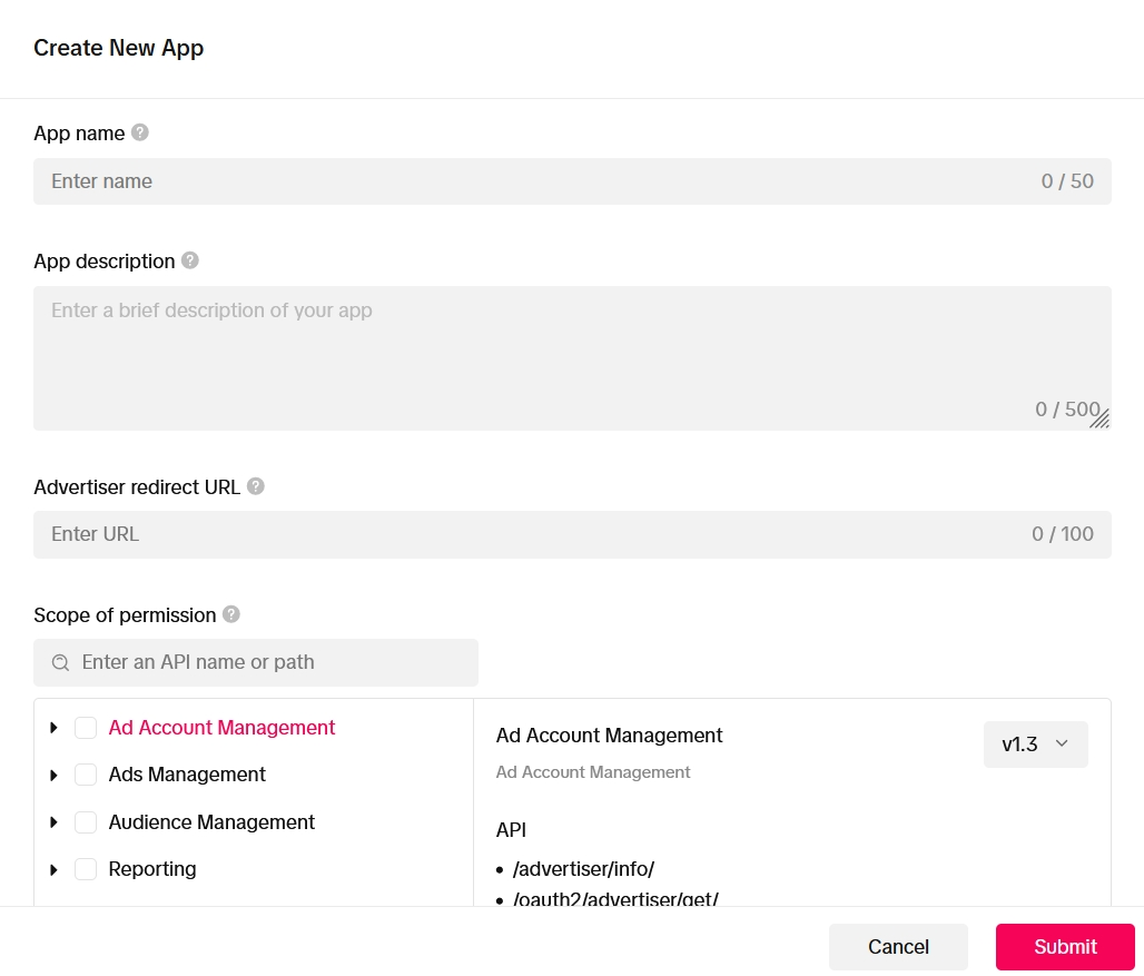 Ad Account Management