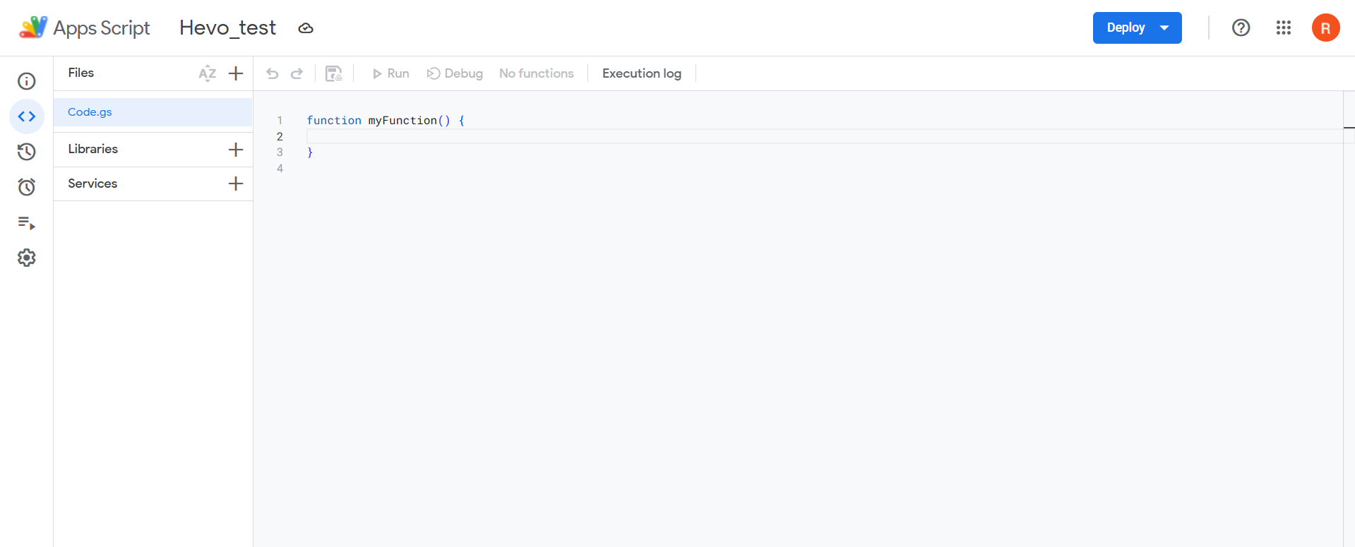 Execute Script