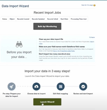 data import wizard