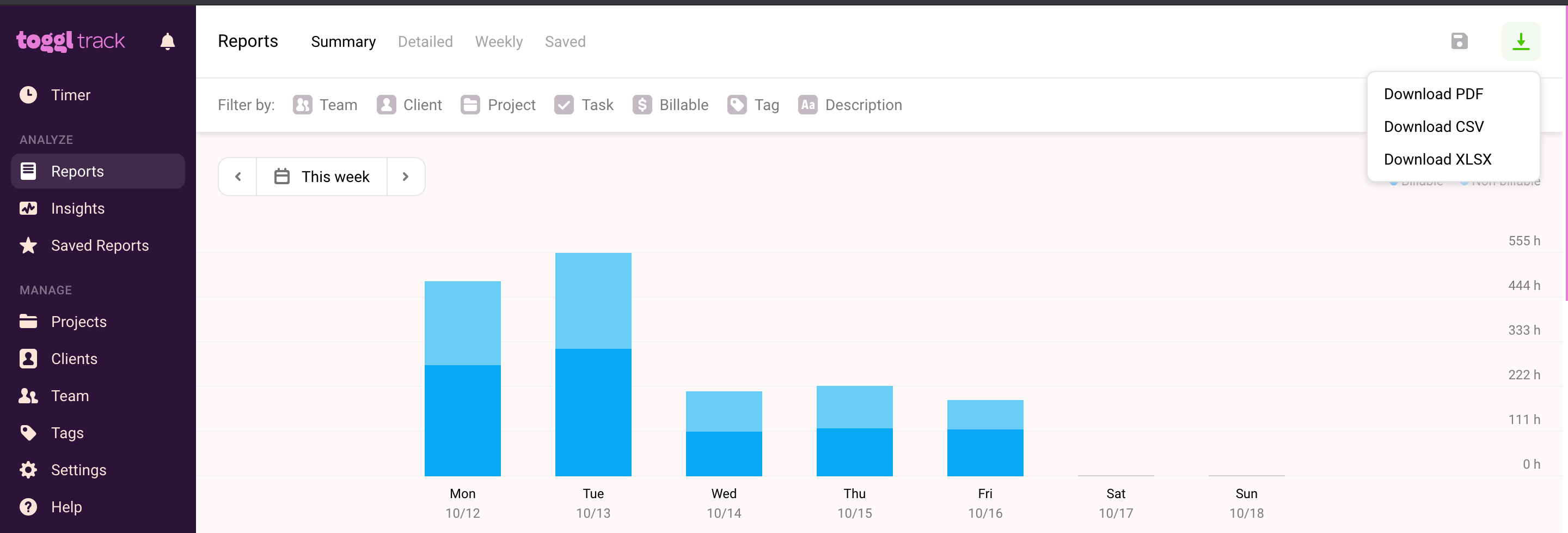 Download Reports
