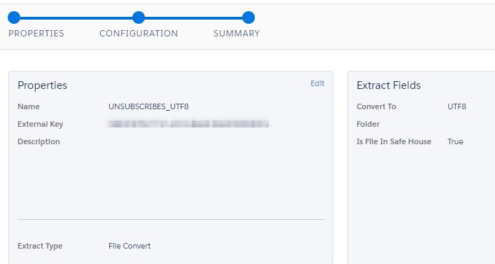 Data Extract Summary