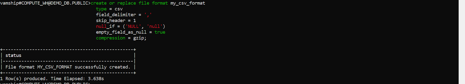 AWS Elasticsearch to Snowflake: output-2