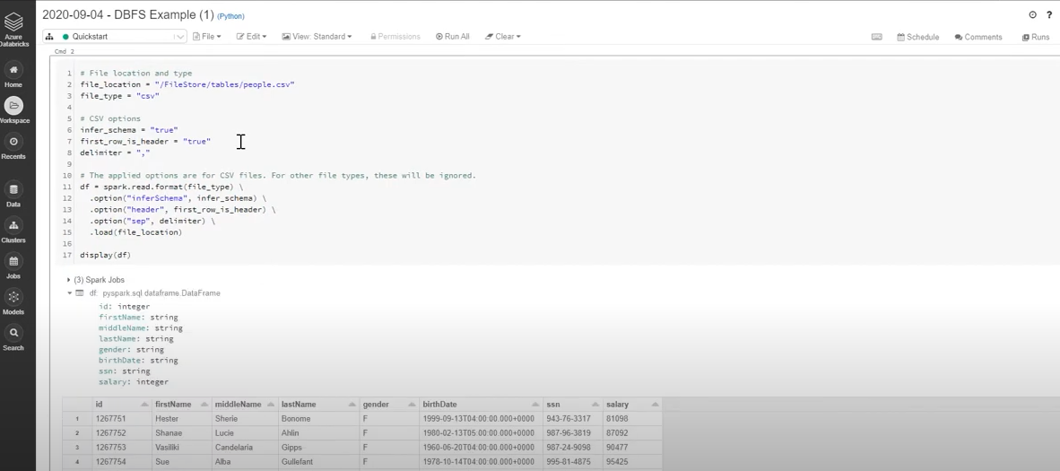 GCP Postgres to Databricks: CSV Databricks Export