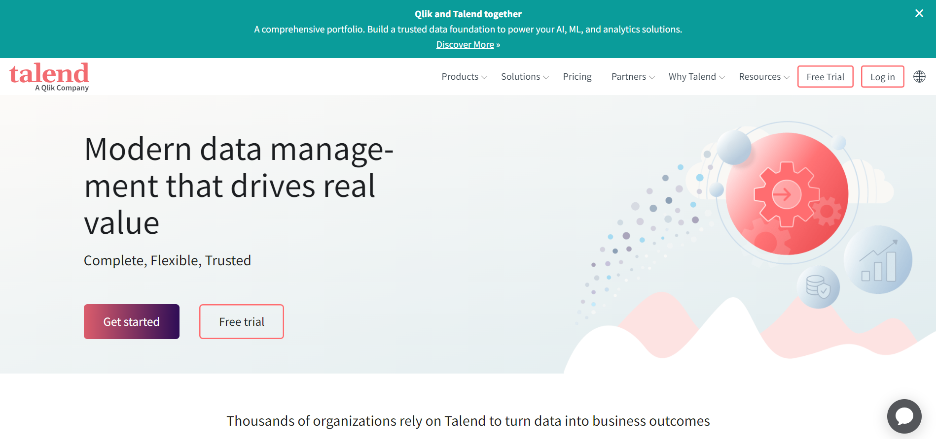 Talend Landing Page