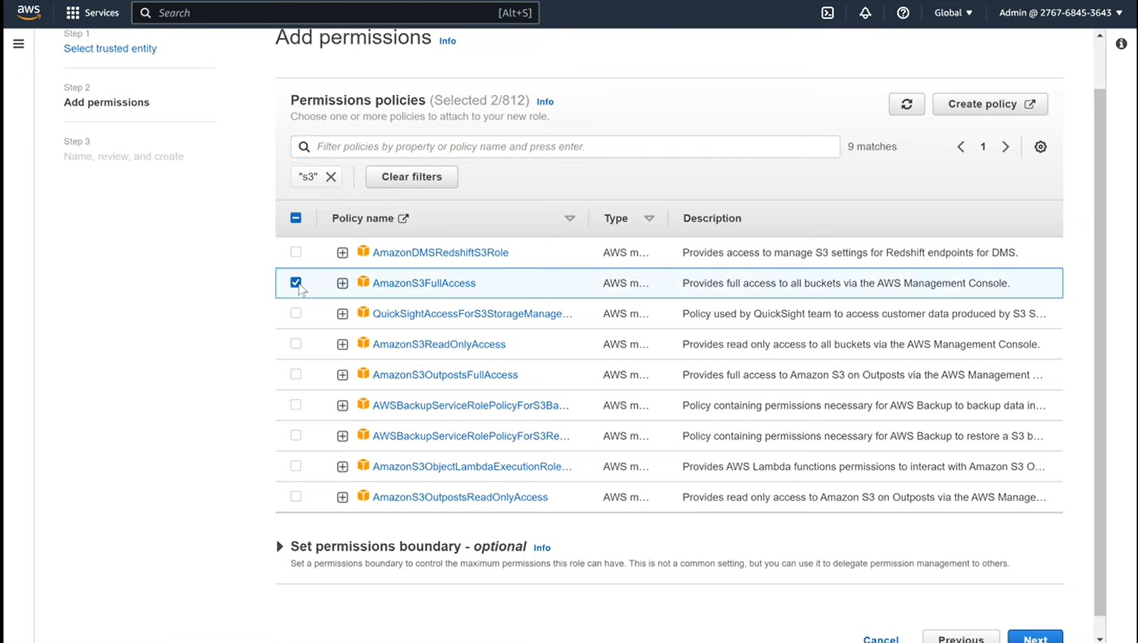 permissions
