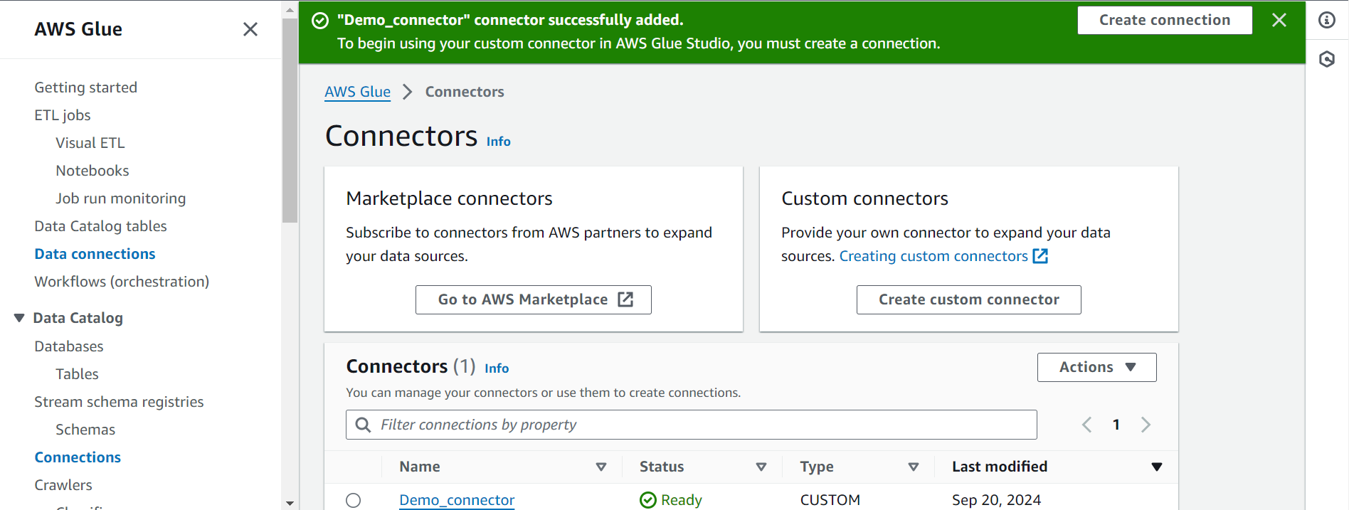 create connection
