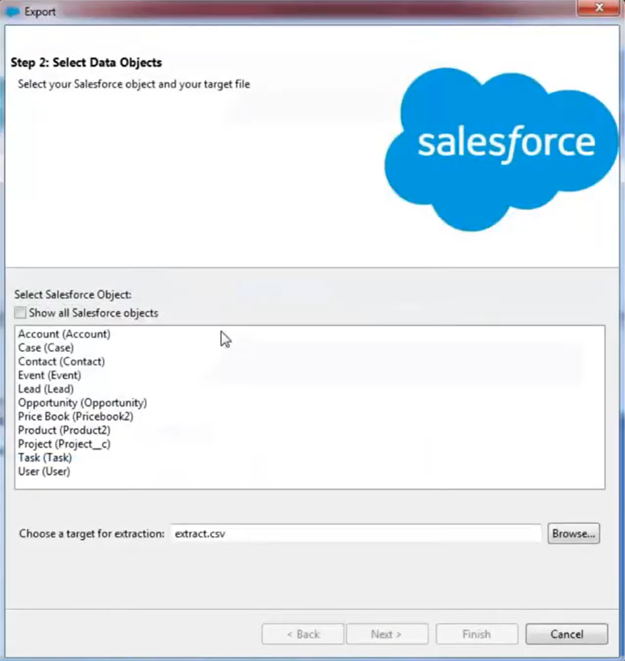 Automate Salesforce Data Export: Salesforce Data Loader Export Wizard