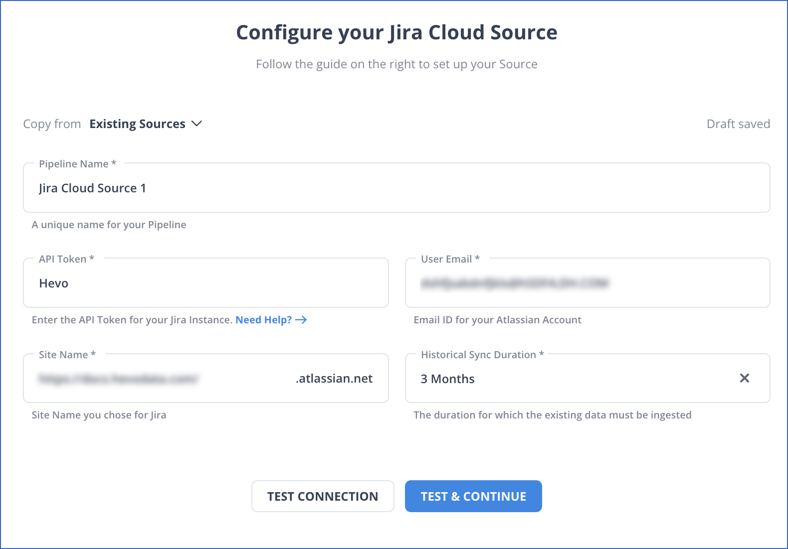 Configure Jira as your source