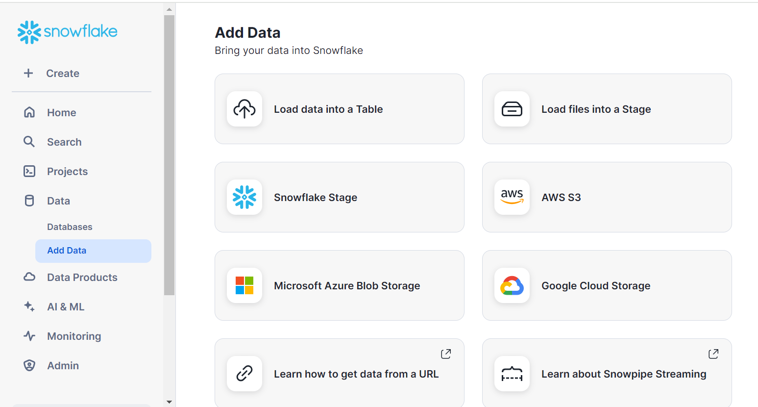 Magento to Snowflake: Add Data to Snowflake