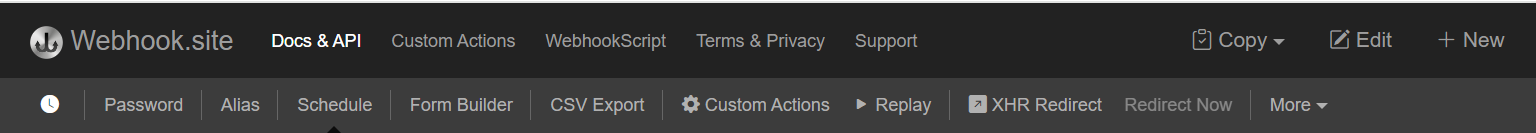 Webhook - New Webhook