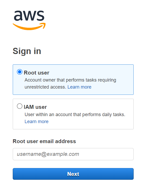 Google Sheets to Amazon Aurora: Amazon AppFlow Login 