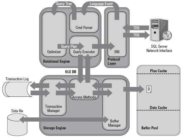 Oracle vs SQL Server: SQL Server Architecture