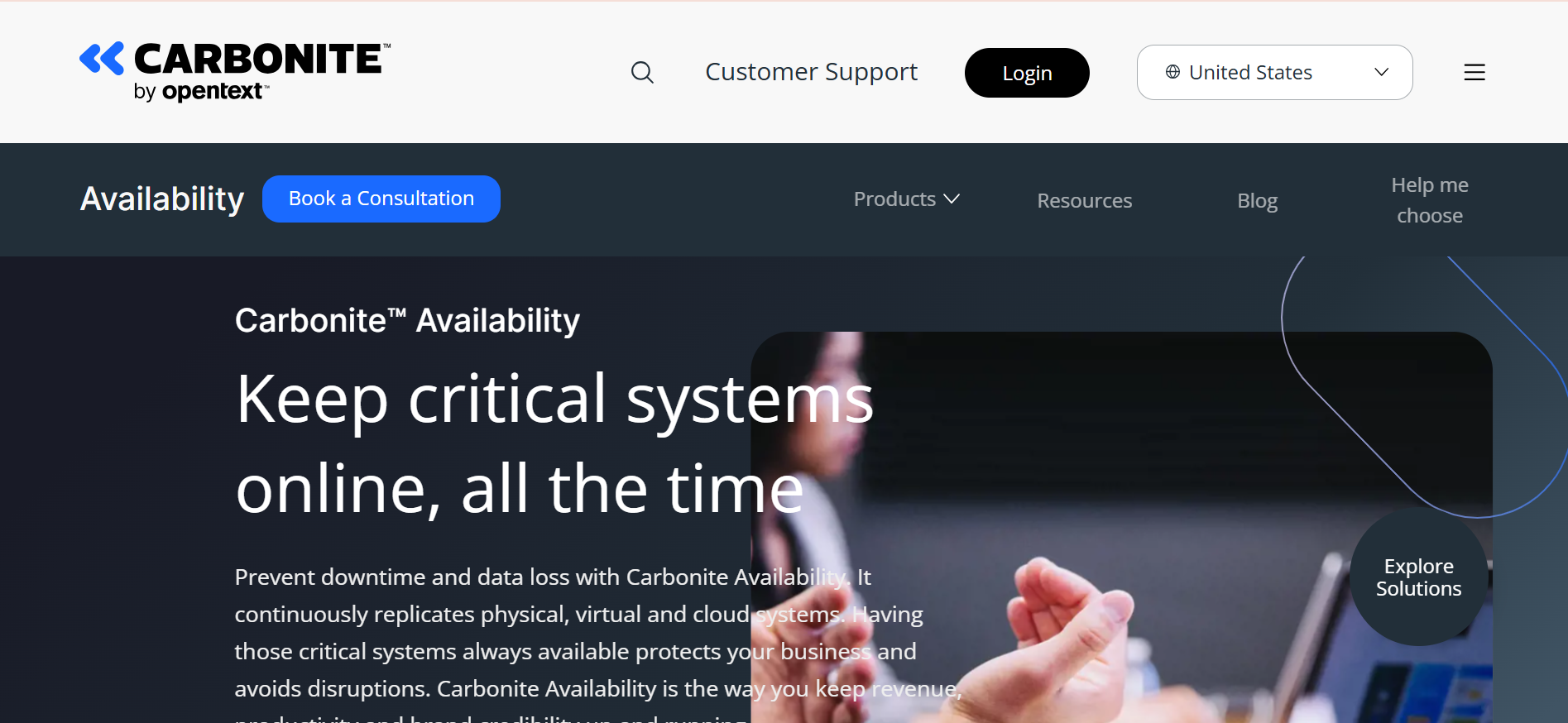 carbonite home page