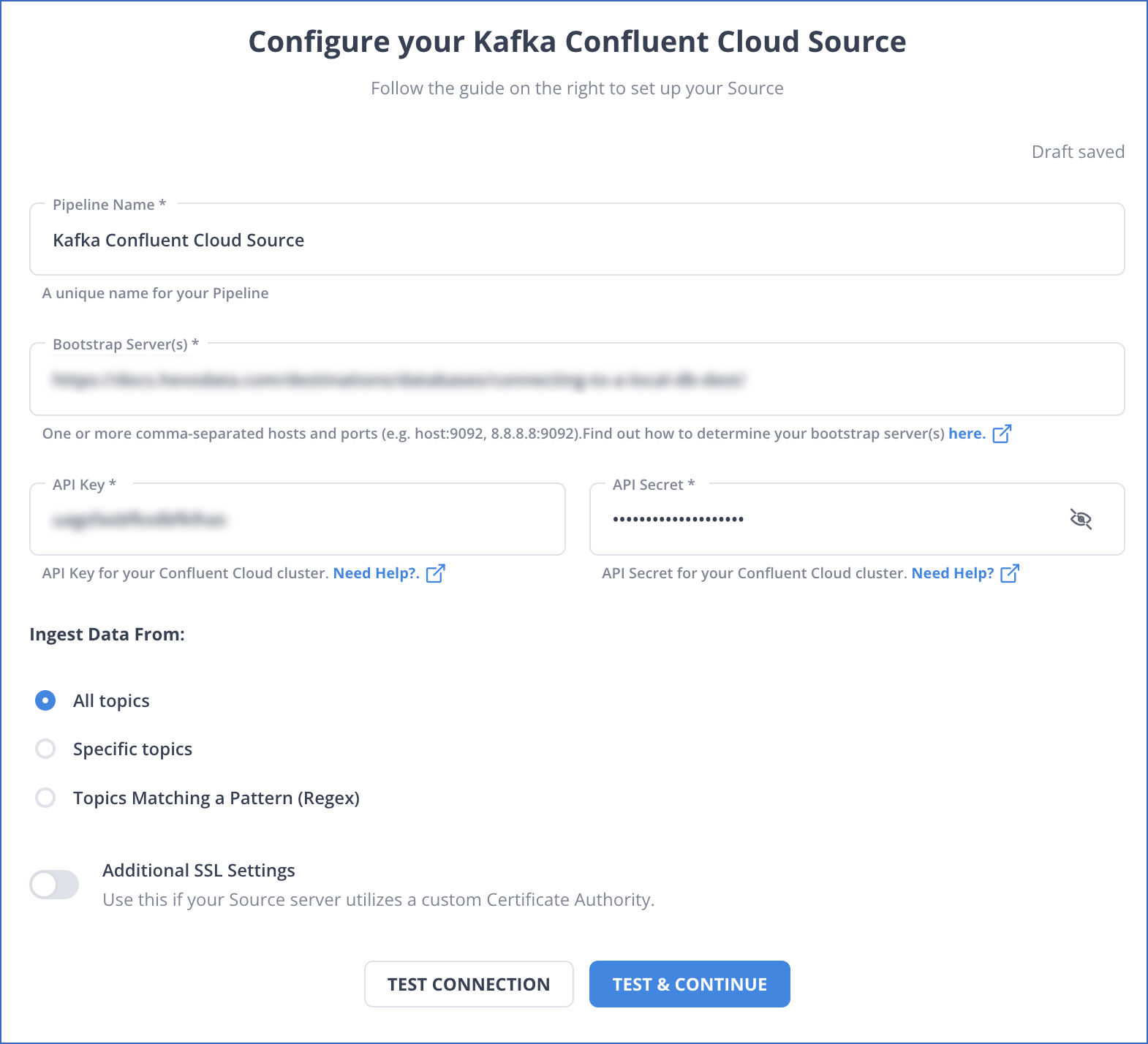 Confluent Cloud to Snowflake: Configure as a Source