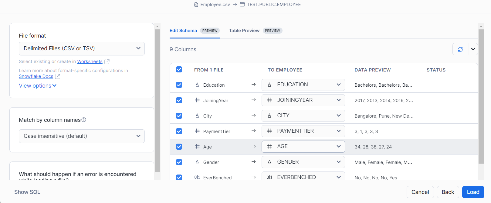file format