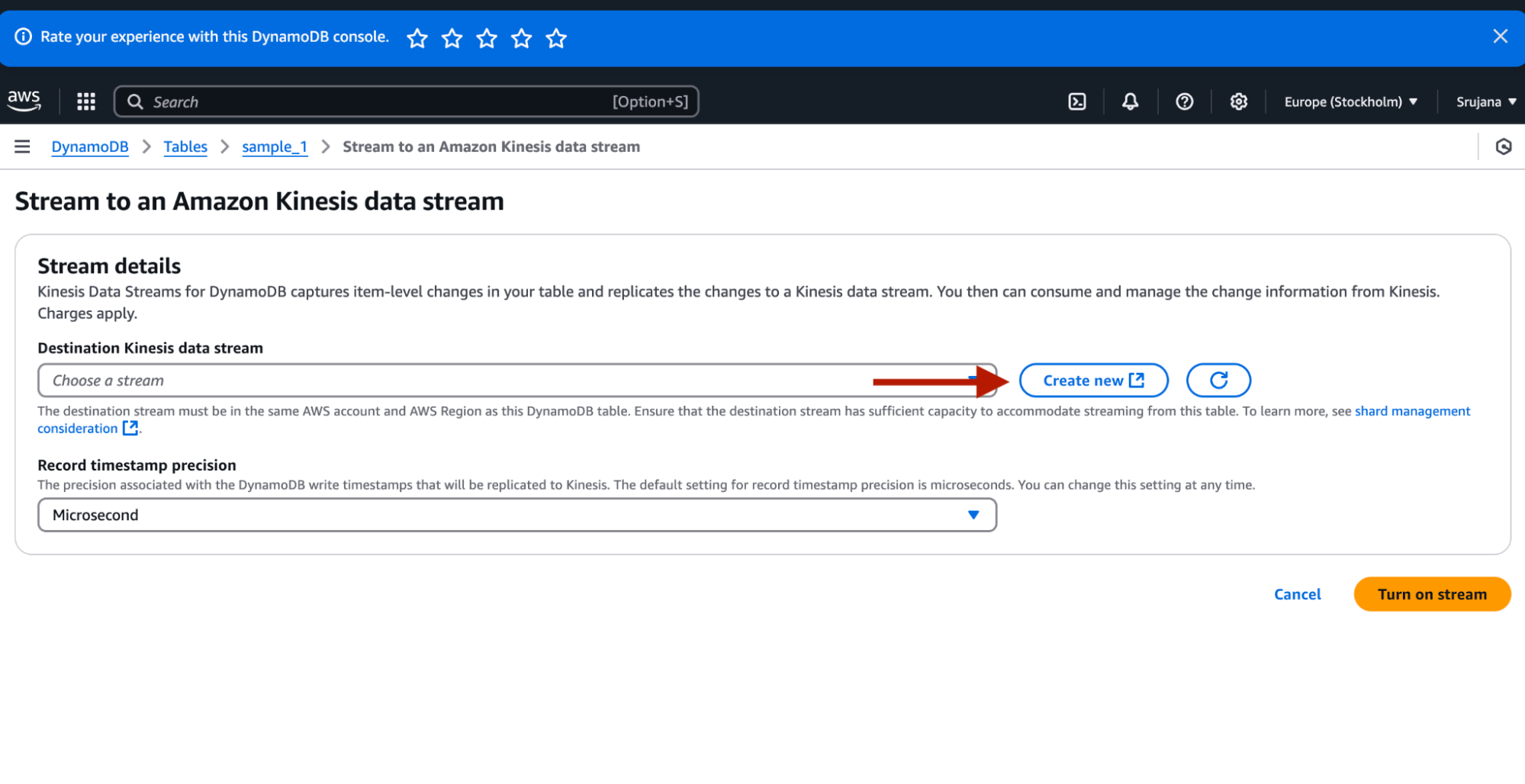 Kinesis data streams