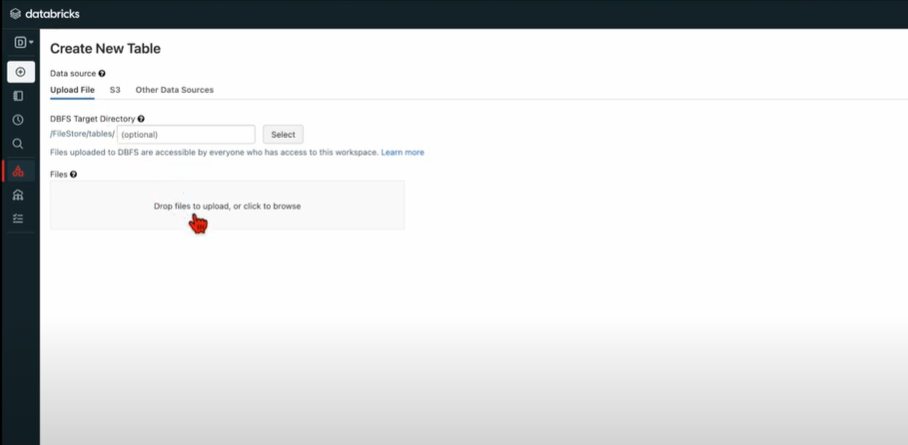 Databricks UI