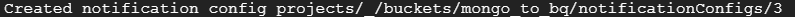 Snowflake Snowpipe: Created Notification Configuration.