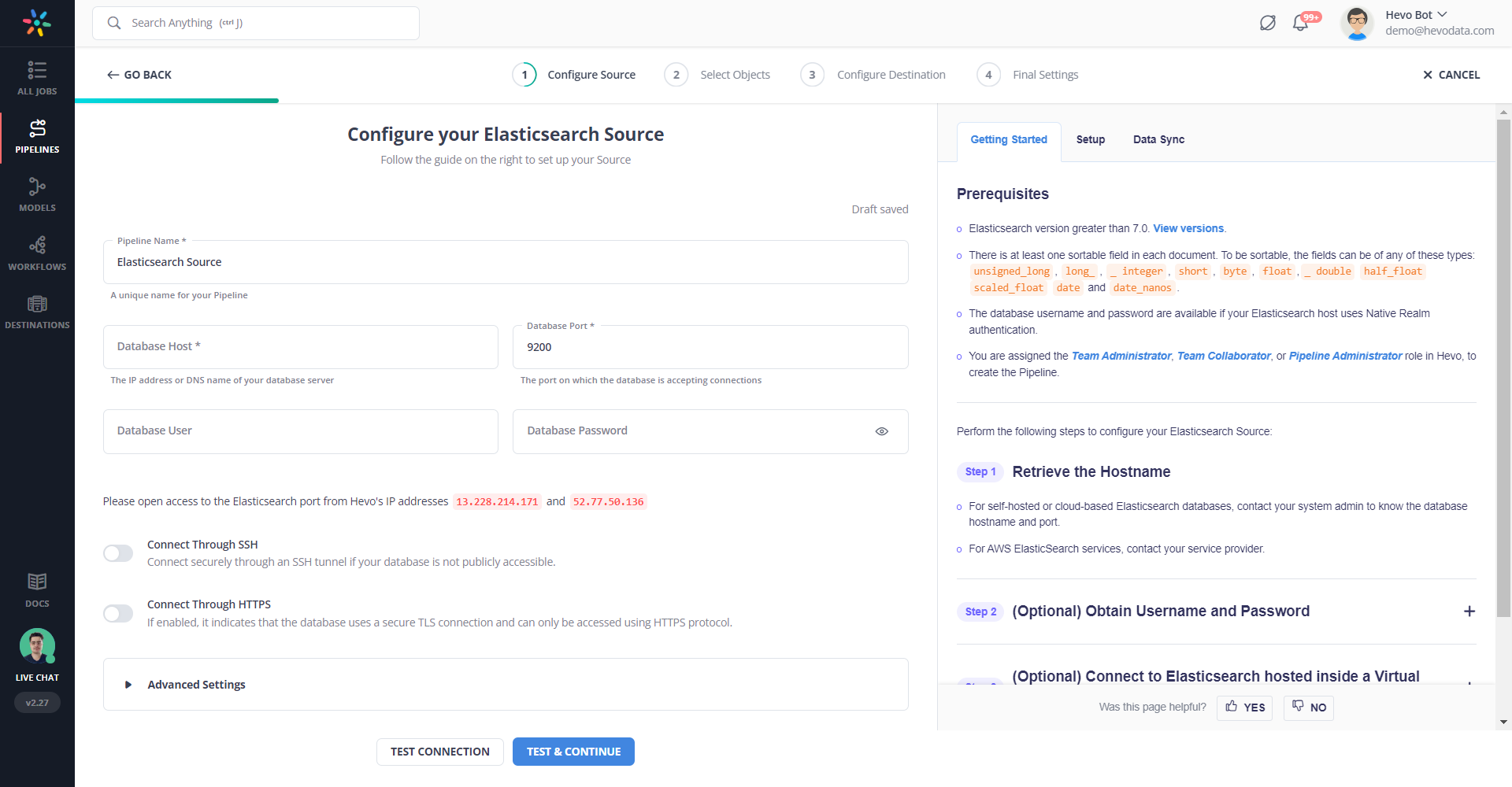 elasticsearch source