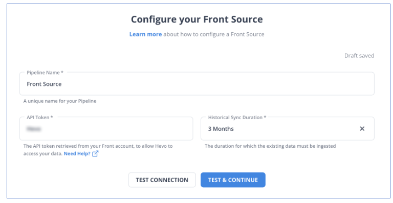 front as source