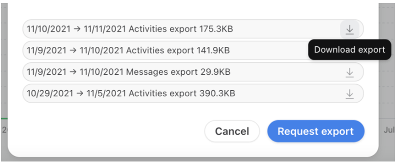 request report