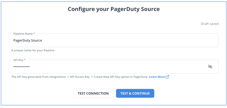Pagerduty source