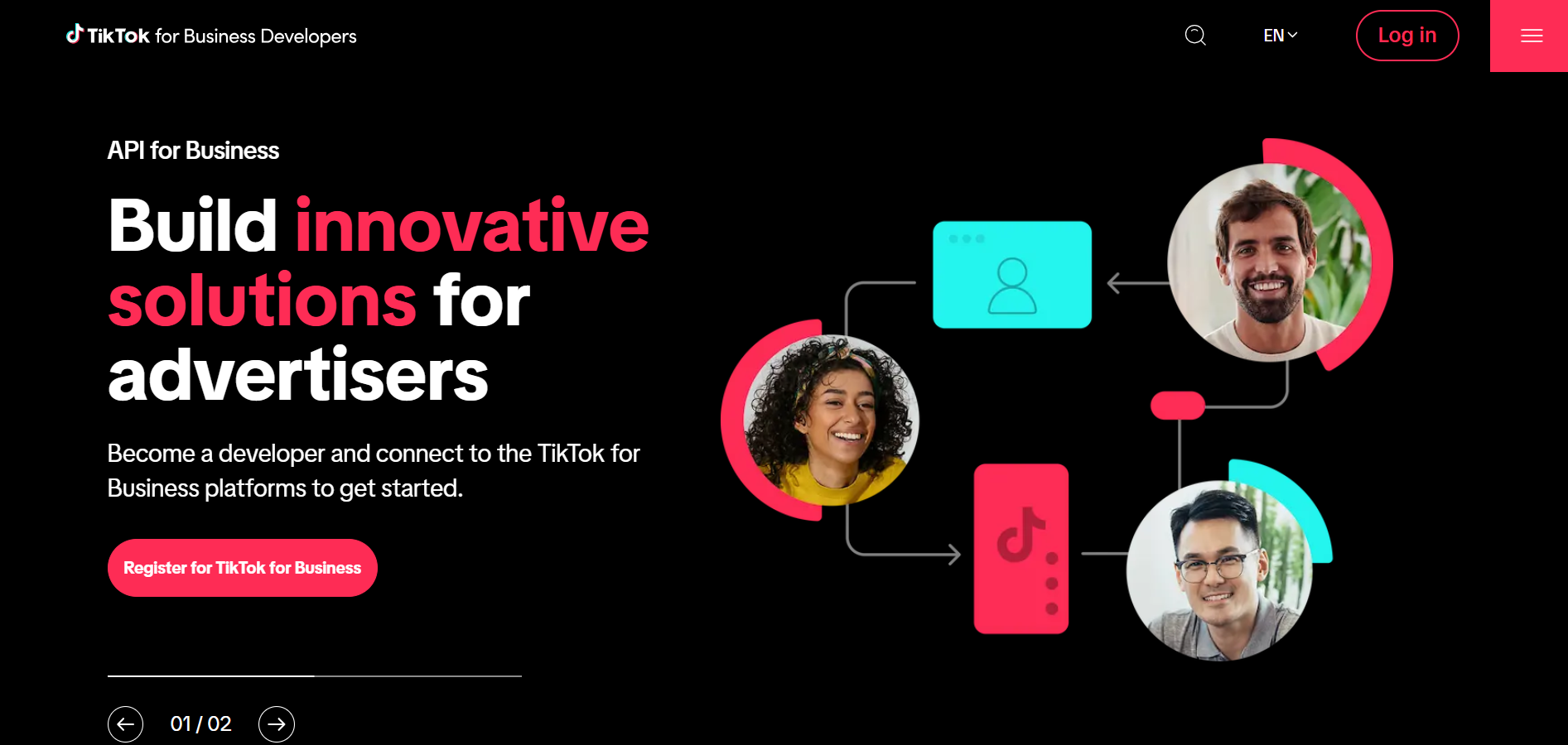 Redister for Tiktok API