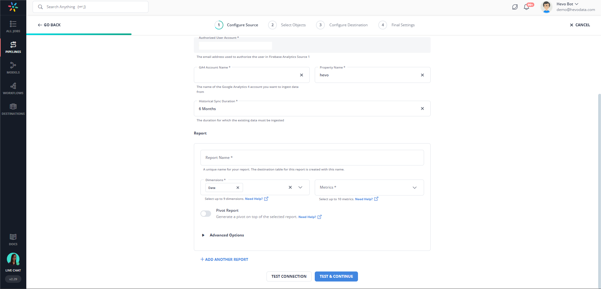 Firebase Analytics source