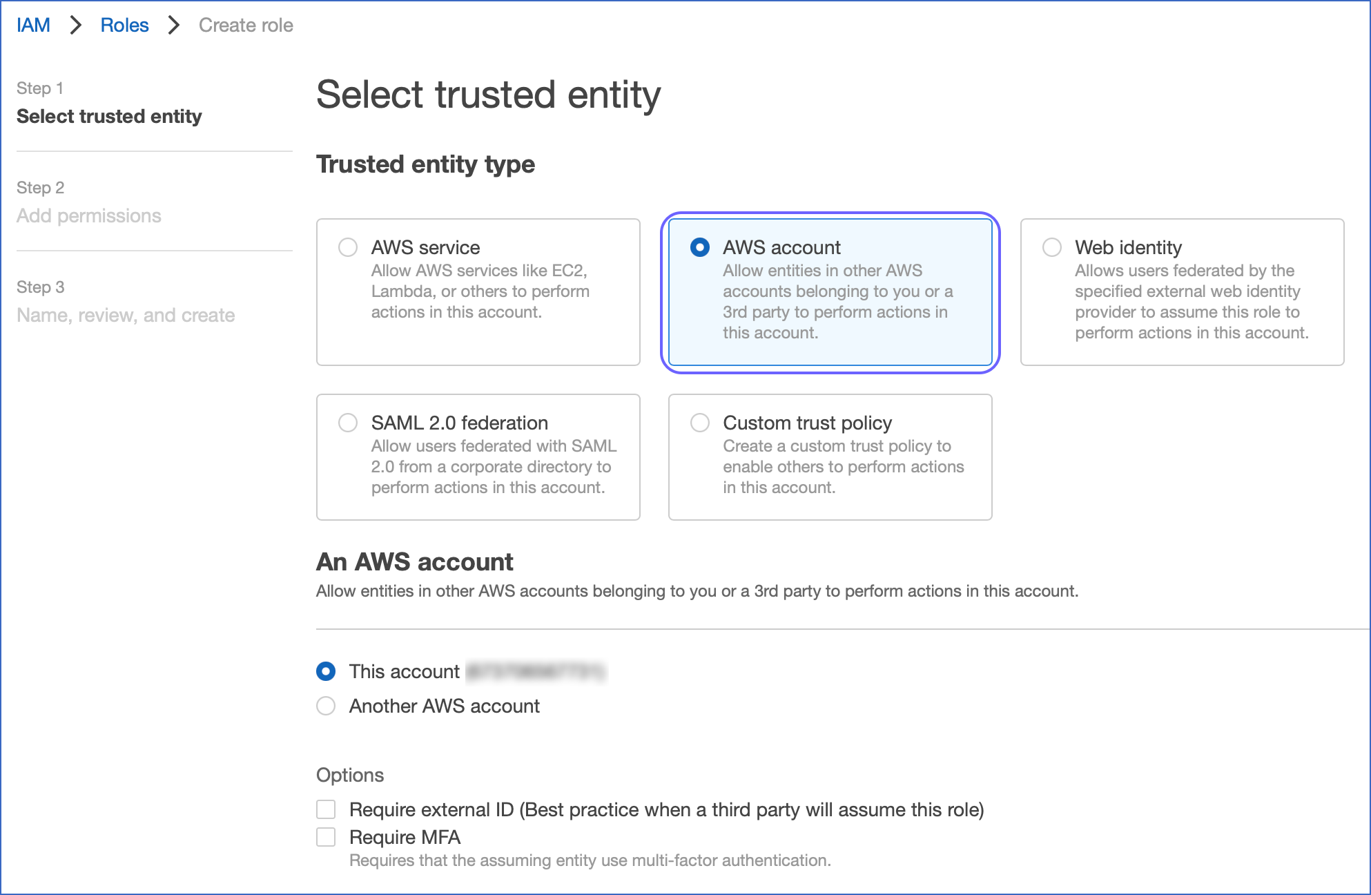 Trusted entity