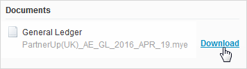 Downloading General Ledger
