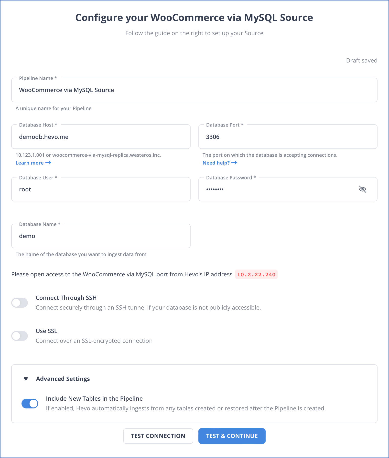 WooCommerce as Source